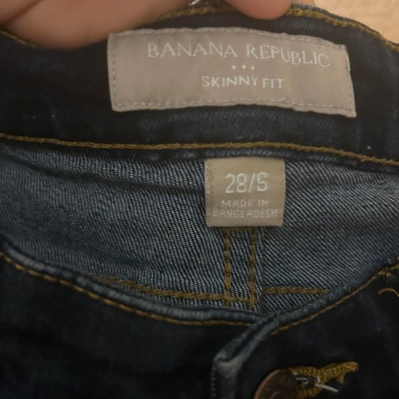 Banana Republic Straight Legs Skinny Jeans Size 28/6 - Picture 5 of 7